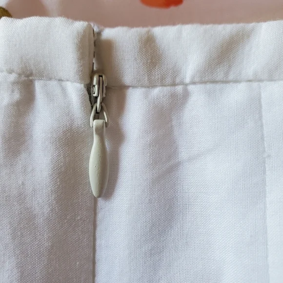 Andre Oliver Cottagecore Floral Lined Knee Length Skirt Sz 14 - Picture 7 of 9